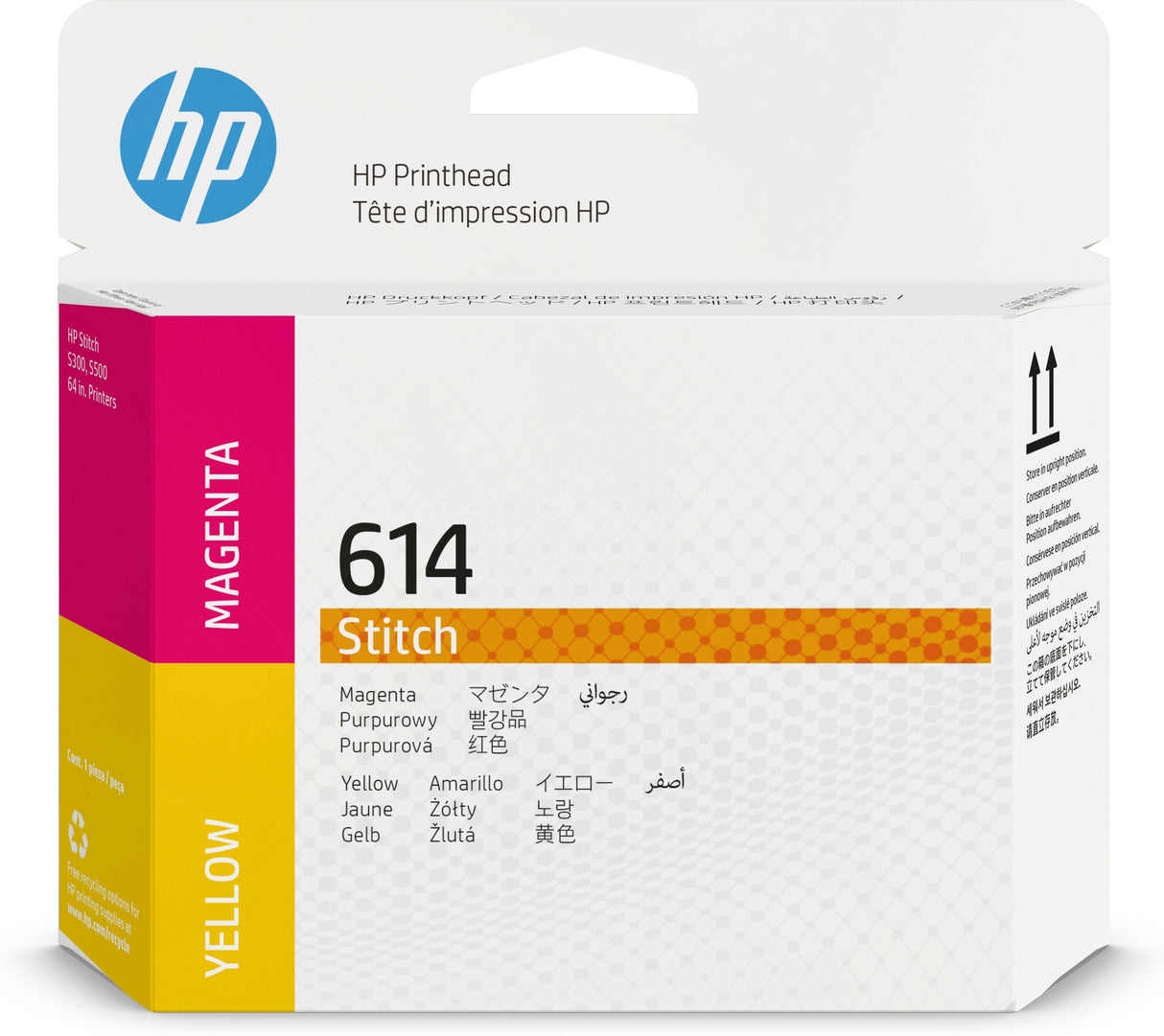 Cabezal Hp 614 Magenta/Yellow