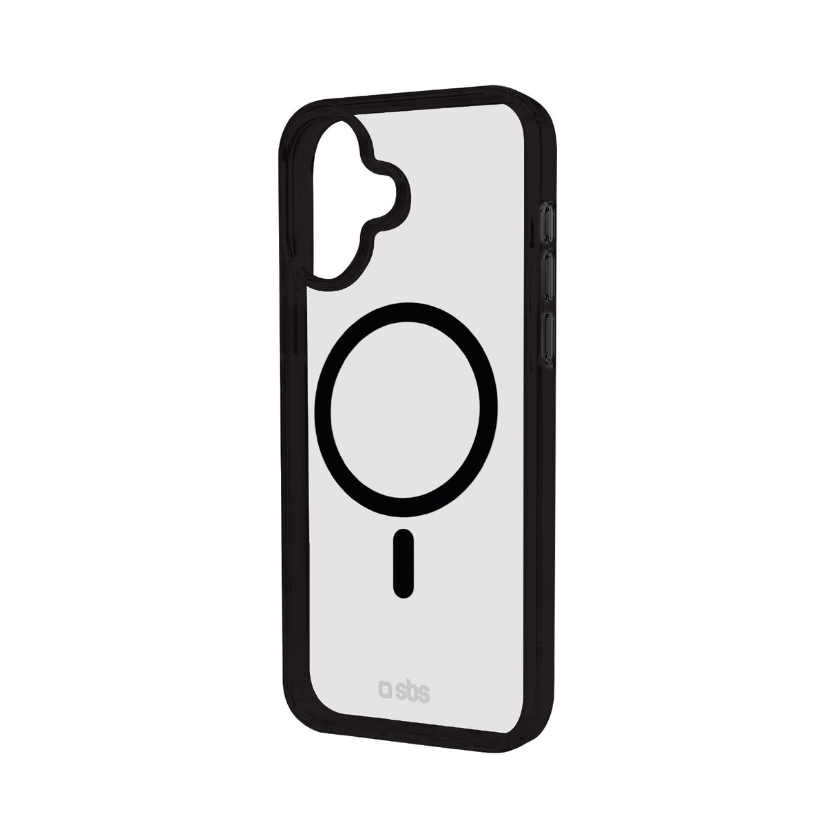EAN 8018417482298 - SBS Mag frame funda para teléfono móvil 15,5 cm (6.1") Negro, Transparente imagen 1