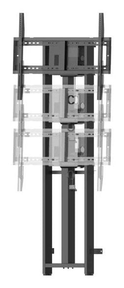 Viewsonic Vb-Stnd-104 Soporte Para Pantalla De Señalización 2,18 M (86") Negro