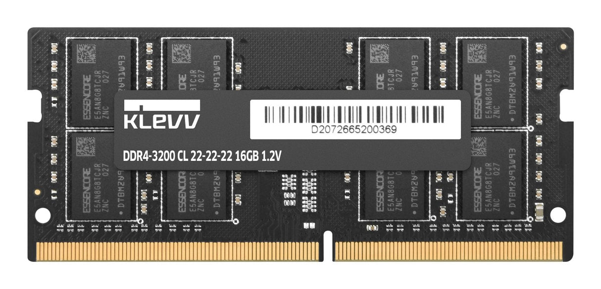 Klevv 32gb (2x 16gb) So-Dimm Ddr4 3200mhz 1.2v