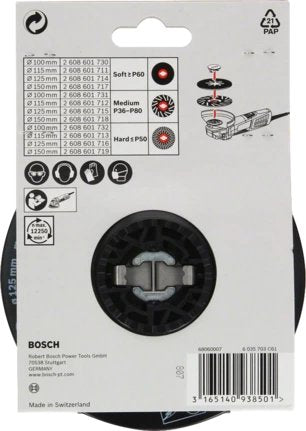 Bosch 2 608 601 711 Accesorio Para Amoladora Angular Almohadilla De Apoyo
