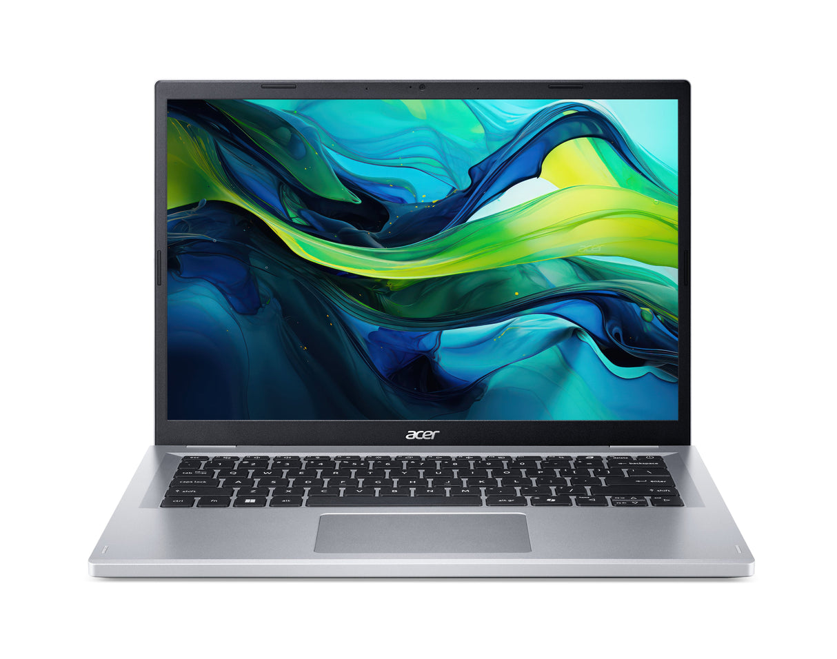 Acer Aspire Ag14-32p-328w Intel Core 3 N355 Ordenador Portátil 35,6 Cm (14) Wuxga 8 Go Ddr5-Sdram 512 Go Ssd Wi-Fi 6 (802.11ax) Windows 11 Home Plateado