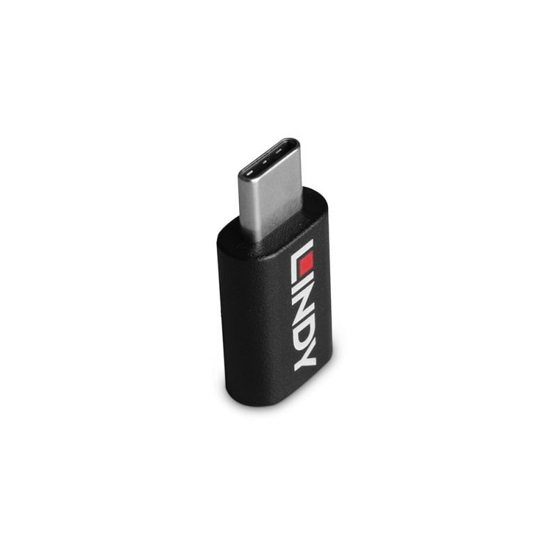 EAN 4002888712651 - Lindy 71265 cambiador de género para cable USB Type C Negro imagen 1