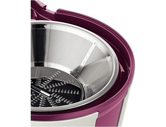 EAN 4242002812090 - Bosch MES25C0 exprimidor Licuadora centrífuga 700 W Cereza (fruta), Transparente, Blanco imagen 10