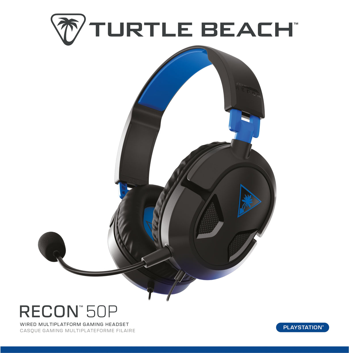 EAN 0731855033034 - Turtle Beach Recon 50 Auriculares Alámbrico Diadema Juego Negro, Azul imagen 9