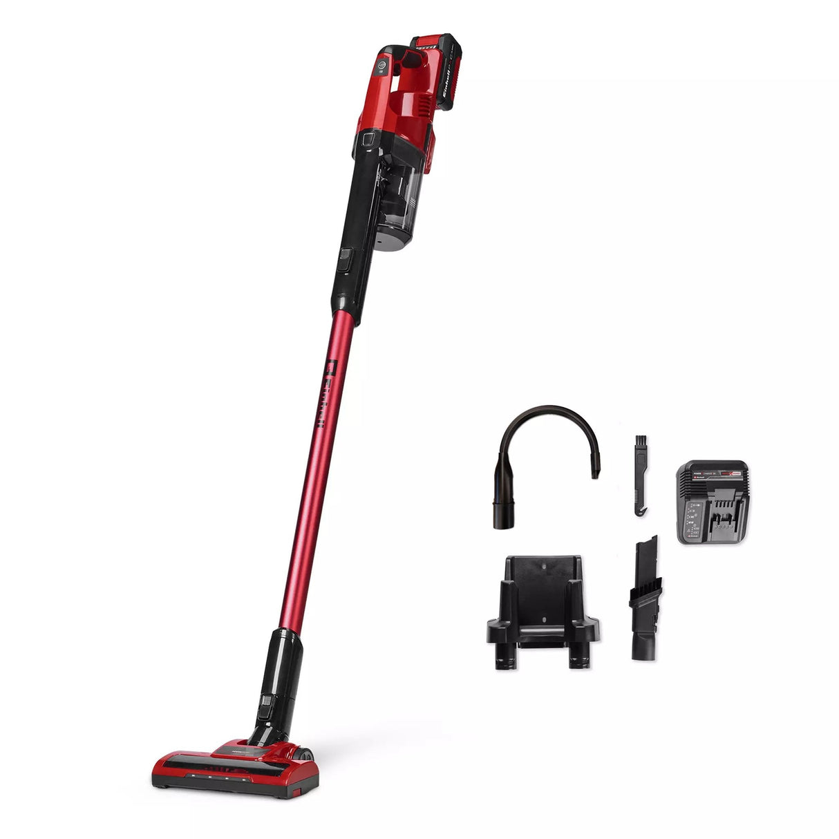Aspiradora De Escoba Inalámbrica Einhell Te-Sv 18 Li (1x 4,0) (Rojo/Negro) 2347187