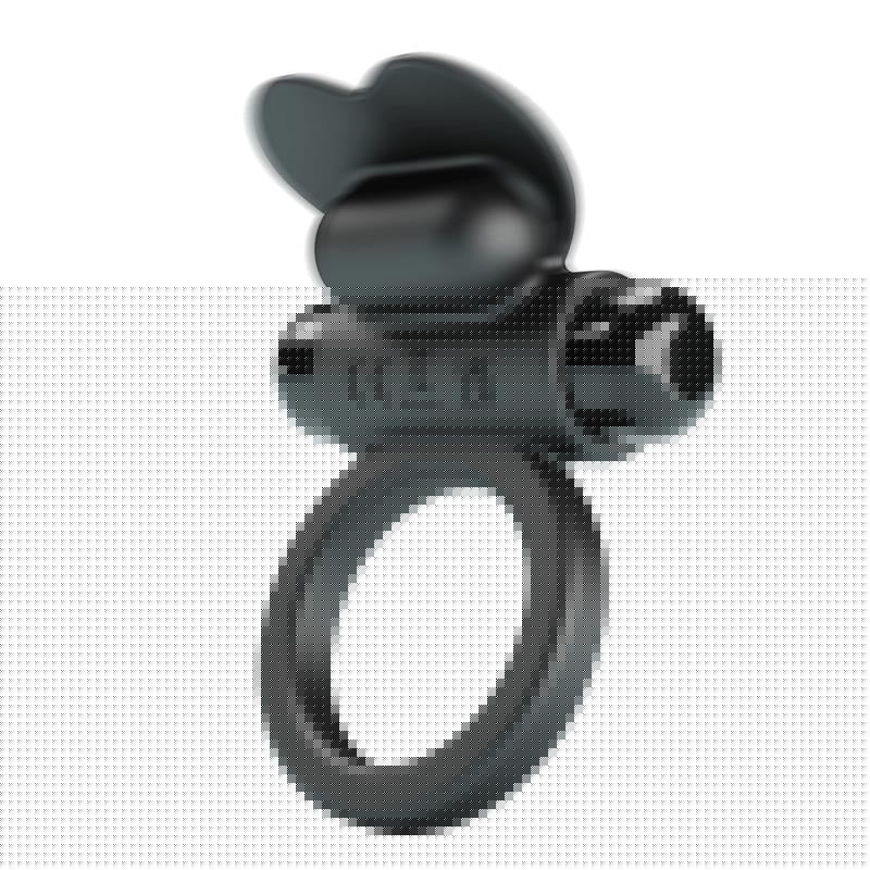 Pretty Love - Debonaire Anillo Vibrador Conejo 10 Vibraciones Negro