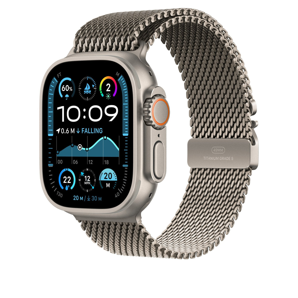 EAN 0195949656156 - Apple MXKC3ZM/A Accesorios para dispositivos vestibles inteligentes Grupo de rock Titanio imagen 2