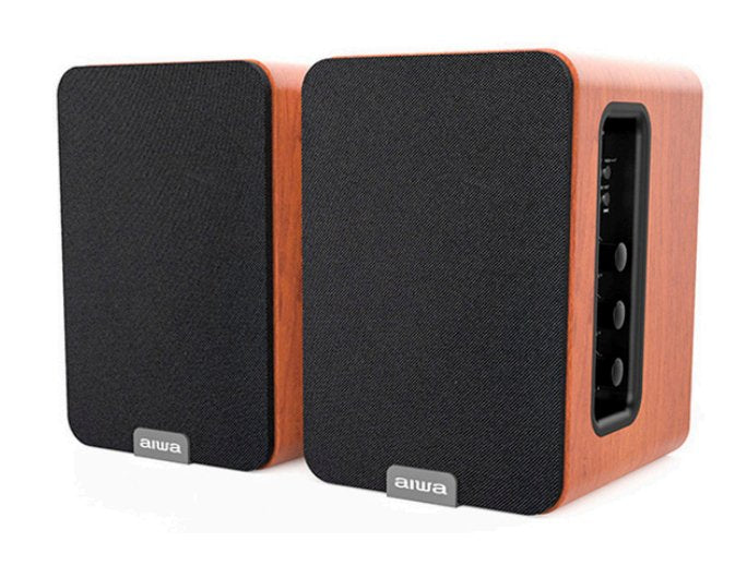 Aiwa Sp-A200 Madera 50w Sistema De Altavoces De Alta Fidelidad