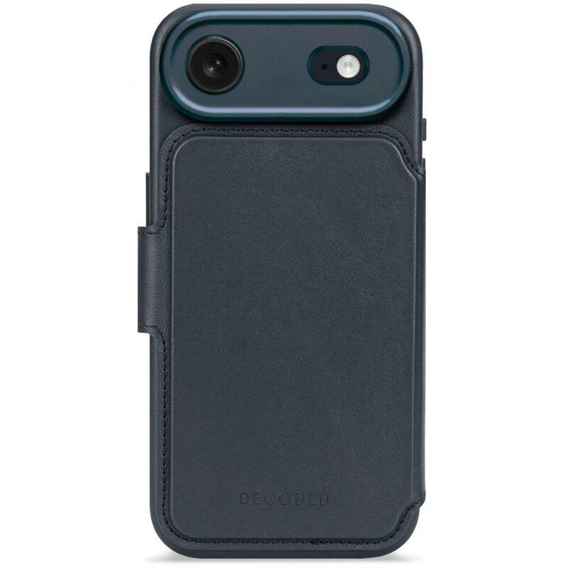 Decoded Leather Detachable Wallet Iphone 17 Air Navy Shadow