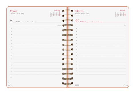 EAN 8422952405238 - Finocam 762040526 agenda Agenda diaria Coral imagen 5