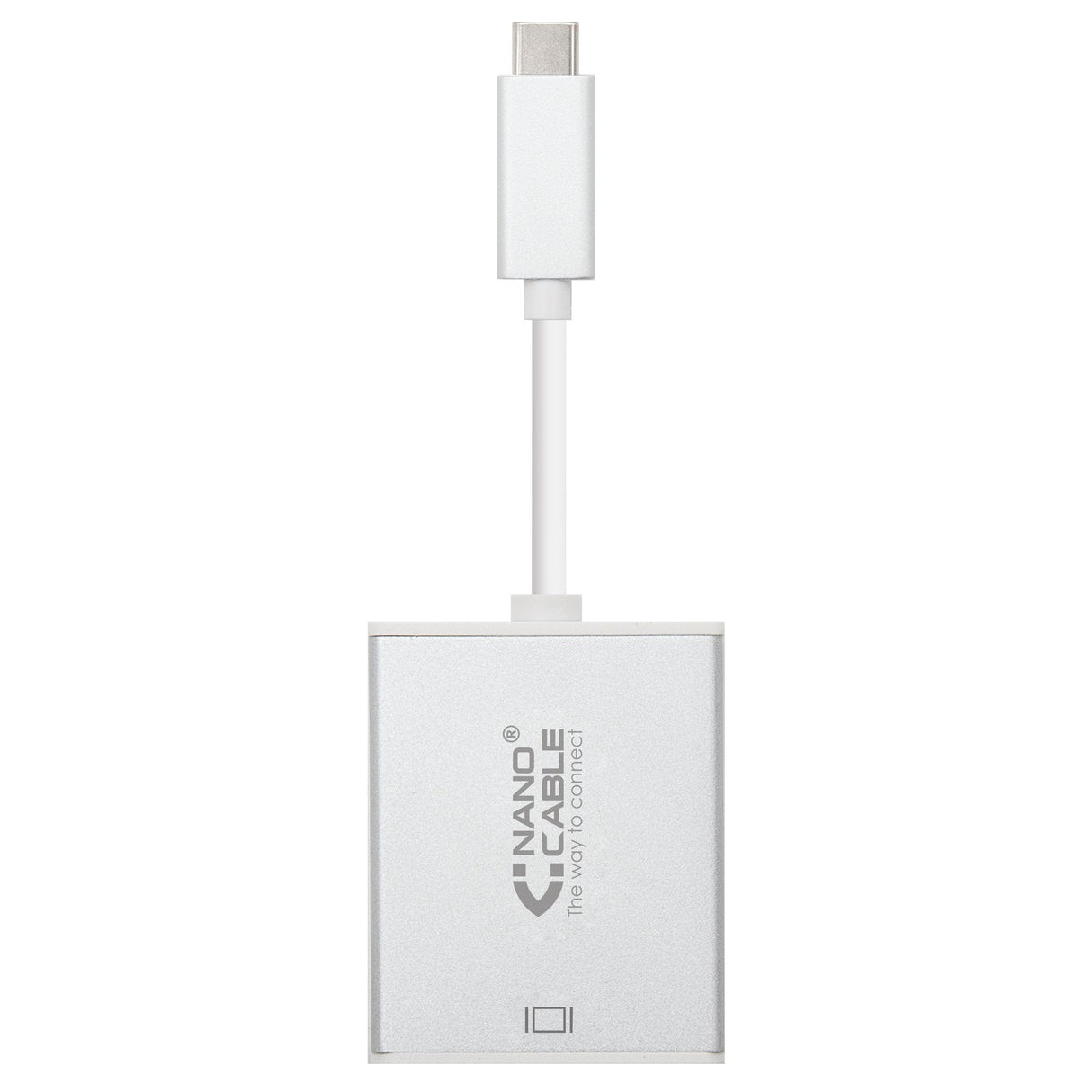 Conversor Usb-C A Displayport, Aluminio, 15 Cm