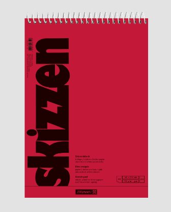 Brunnen Skizzenblock - Encuadernación En Espiral - A5 (148 X 210 Mm)