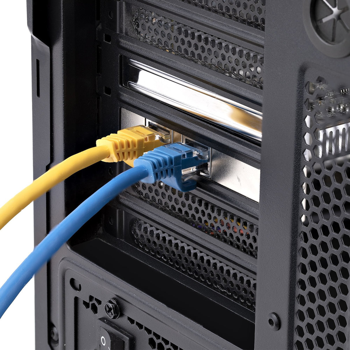Startech.Com Tarjeta Pci Express Adaptadora De Red Ethernet De 2 Puertos Rj45 - Tarjeta De Red Para Servidores O Pcs - Con Soporte Para Tramas Jumbo - Tarjeta Lan - 10gbase-T - Nbase-T