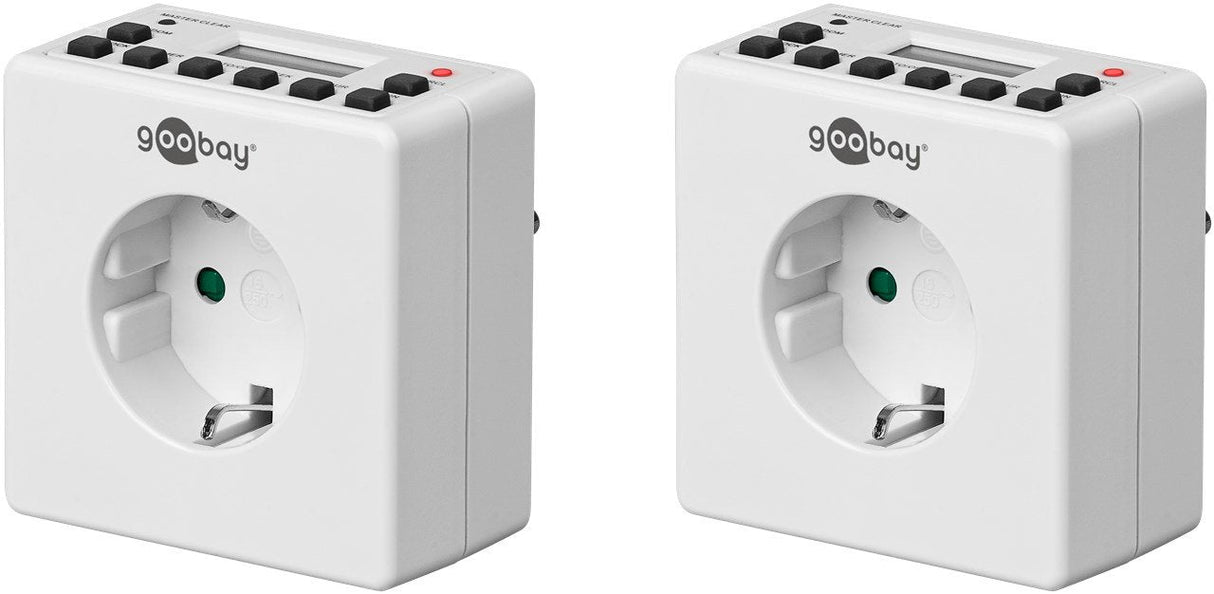 Goobay 55541, Temporizador Blanco