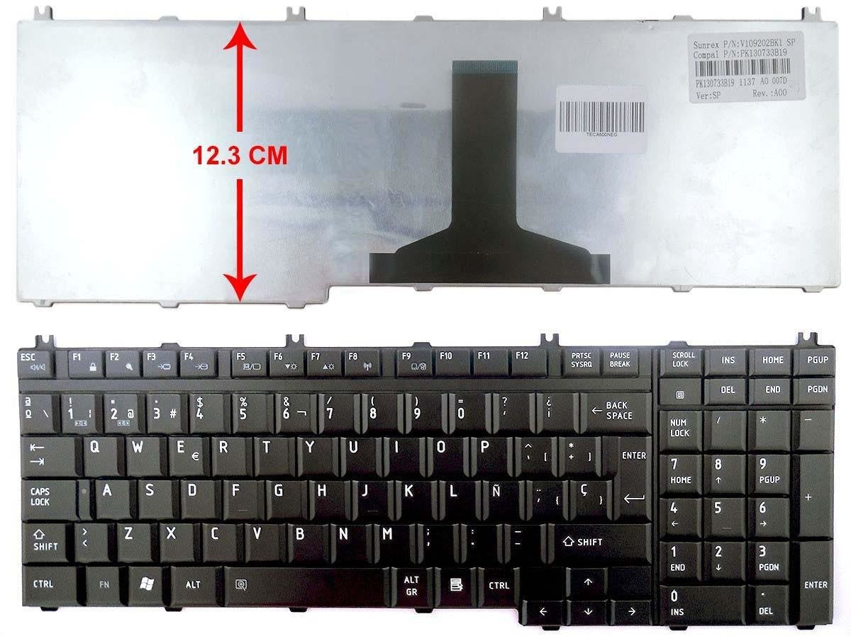Teclado Para Portátil Toshiba Nsk-Tn0sv 9z.N4wsv.00s 6037b0047817 V000211600