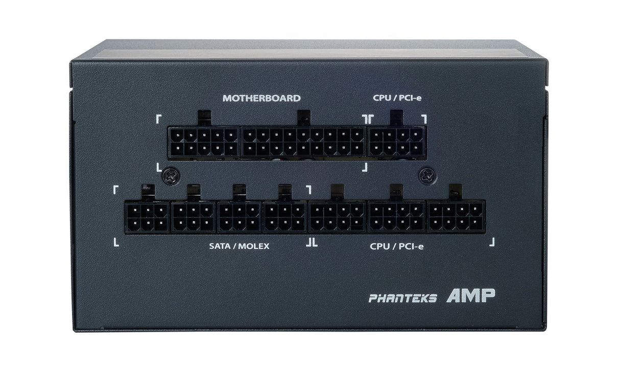850w Phanteks Amp Gh 850w 80 Plus Gold Power Supply, Pcie 5.1, Atx 3.1 850 Watts, Black