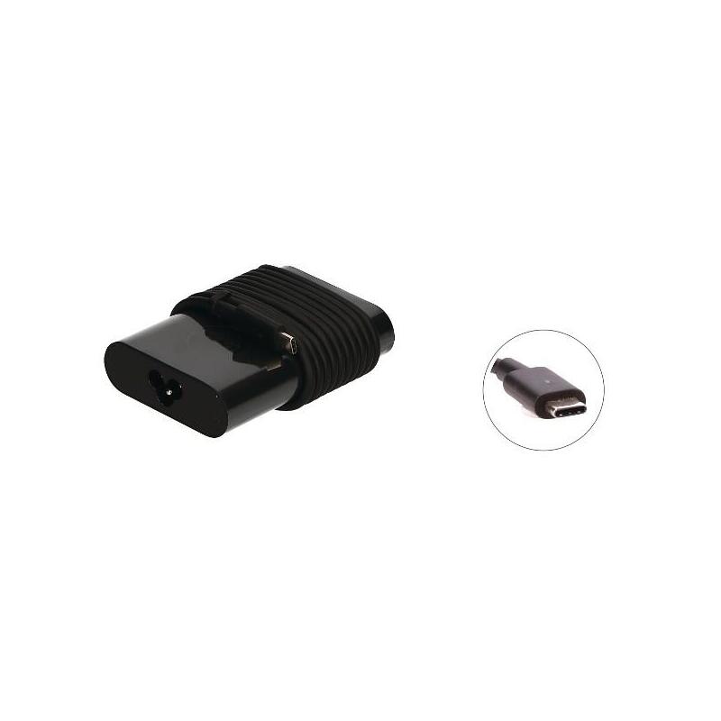 Dell Cargador Usb Type-C 65w Con Cable Alimentación Hka65nm200