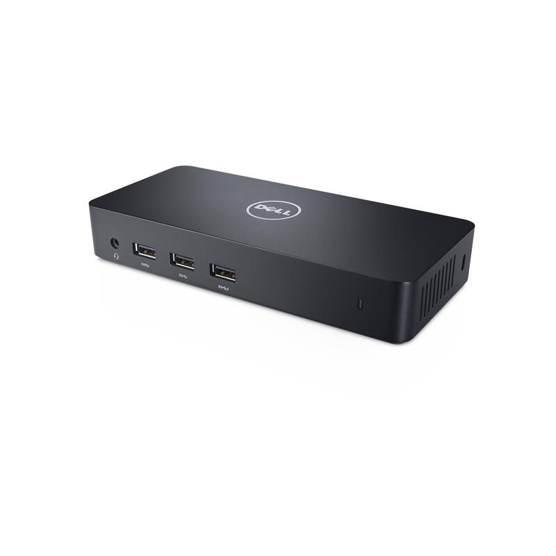 Dell Replicador De Puertos Usb 3.0 Ultra Hd Triple Video Docking Station D3100 Eur (Compatible Con 4k)