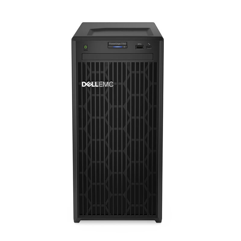 Dell Servidor Poweredge T150 Chassis 4 X 3.5" Intel Xeon E-2314 1 X 16gb 1x 2tb Sata No Graphics Idrac9 Basic 15g On-Board Broadcom 5720