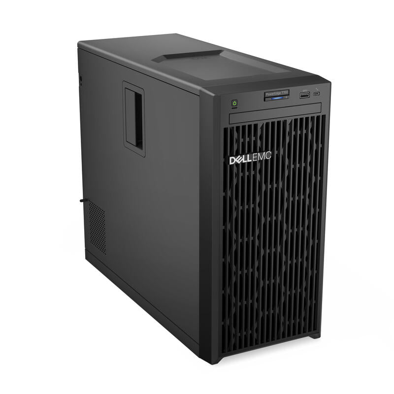 Dell Servidor Poweredge T150 Chassis 4 X 3.5" Intel Xeon E-2314 1 X 16gb 1x 2tb Sata No Graphics Idrac9 Basic 15g On-Board Broadcom 5720