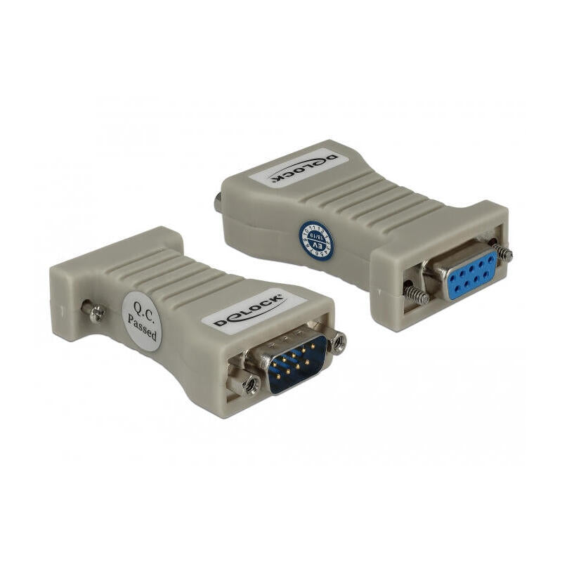 Delock 64140 Cambiador De Género Para Cable Rs-485 Db9 Beige