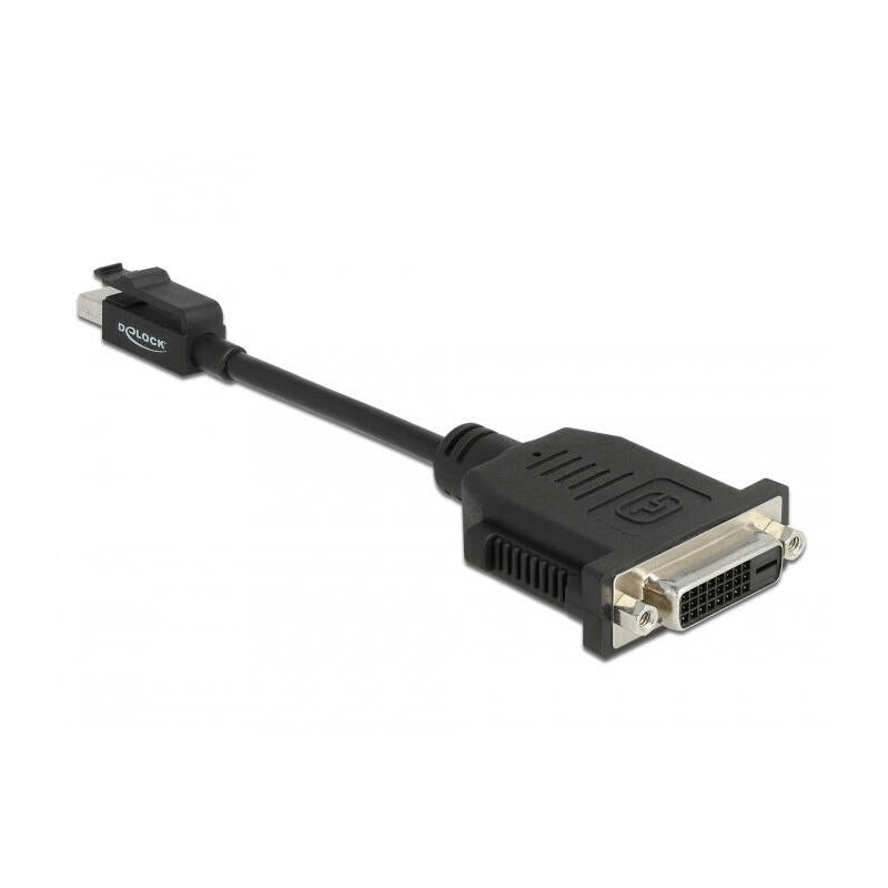 Delock 65979 Adaptador De Cable De Vídeo 0,15 M Mini Displayport Dvi Negro