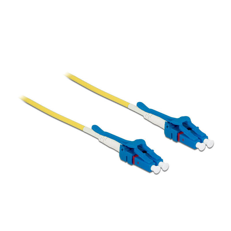 Delock 85085 Cable De Fibra Optica 3 M Os2 Lc Amarillo