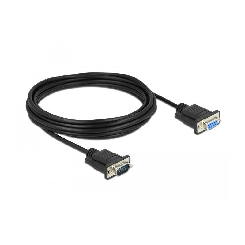Delock 86598 Cable Serie Rs-232 D-Sub9 Macho A Hembra 5 M