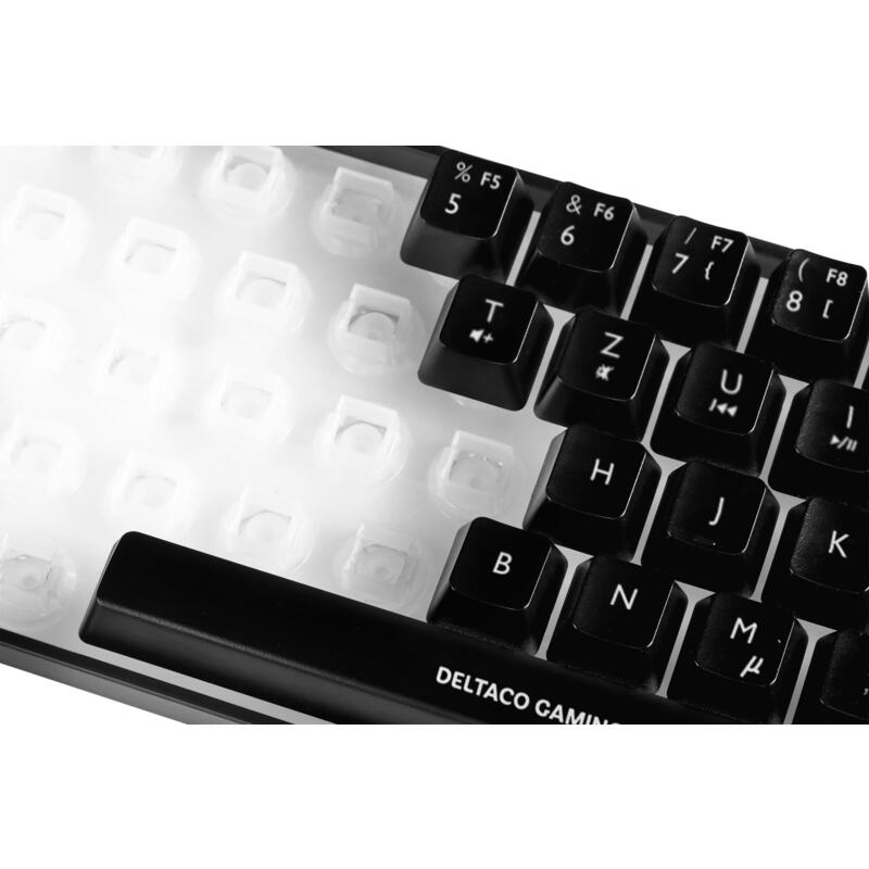 Deltaco Gaming Teclado Dk240 Mini 60% Usb, Rgb, Negro