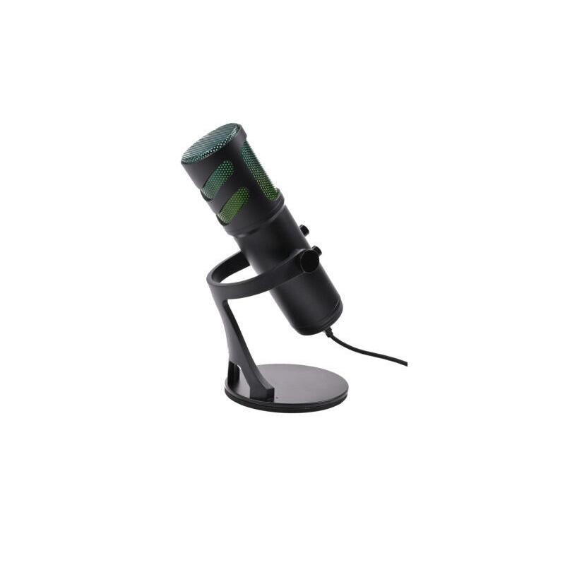 Deltaco Gaming Rgb Streaming Micrófono Negro