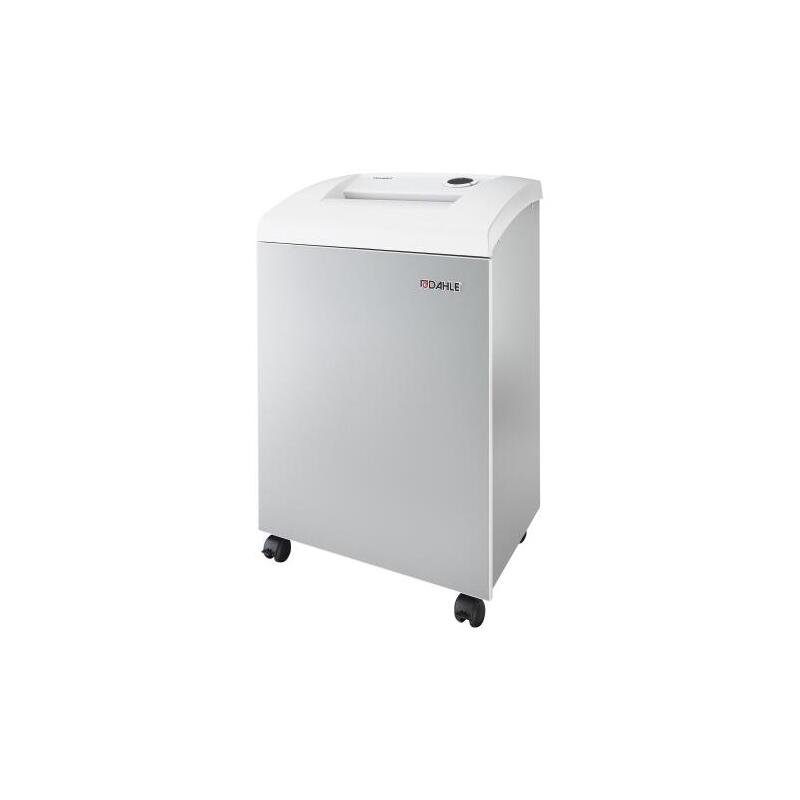 Destructora De Oficina Dahle 306 Team Mhp 18-20 Hojas, Partícula 5,0 X 50 Mm, Nivel De Seguridad P3, Entrada 260mm, 60 Litros. Sin Uso De Aceite