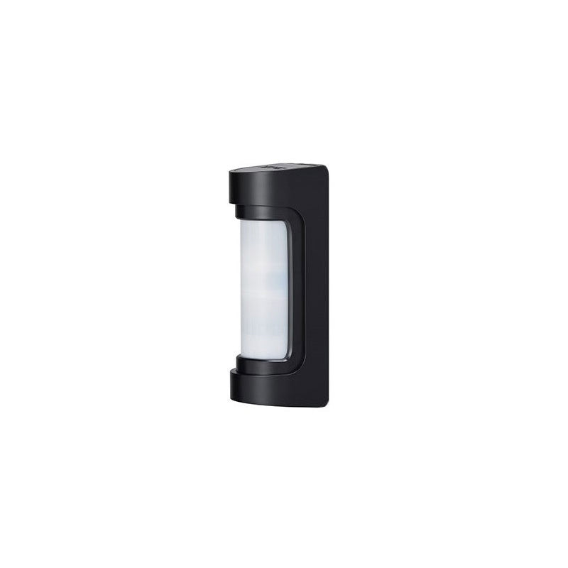 Detector Doble Tecnología Doble Pir + Microondas Autoalimentado Exterior Antimasking Cobertura 12m /90º. Negro. Pilas No Incluidas.