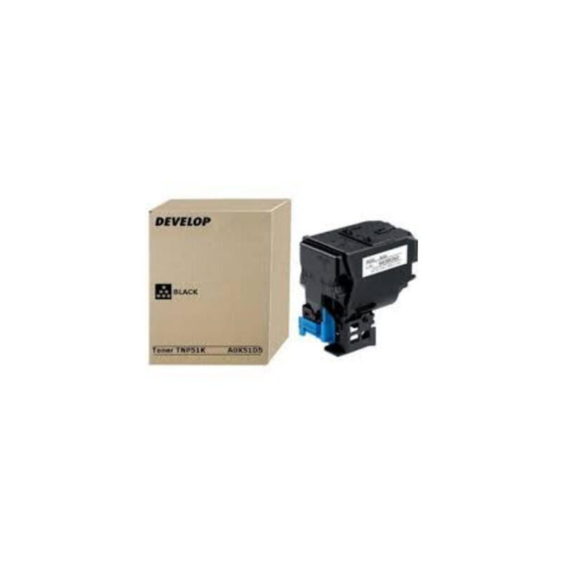 Develop Tóner Negro A0x51d5 Tnp-51k 5000 Copias