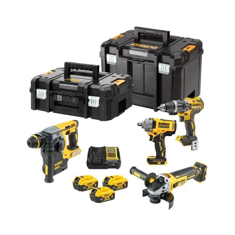 Dewalt Dck428p3t 18v Combo Power Tool Kit