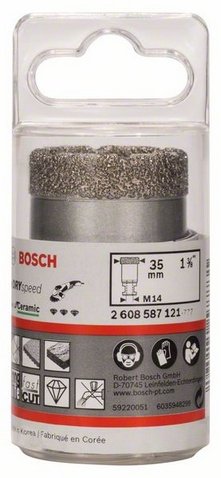 Bosch Best For Ceramic Dry Speed, Ø 35 Mm (Para Amoladoras Angulares) 2608587121