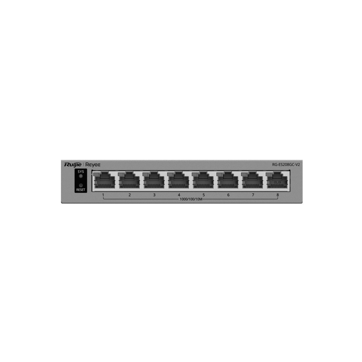 EAN 6976915006656 - Ruijie Networks RG-ES208GC-V2 switch Gestionado L2 Gigabit Ethernet (10/100/1000) Gris imagen 1