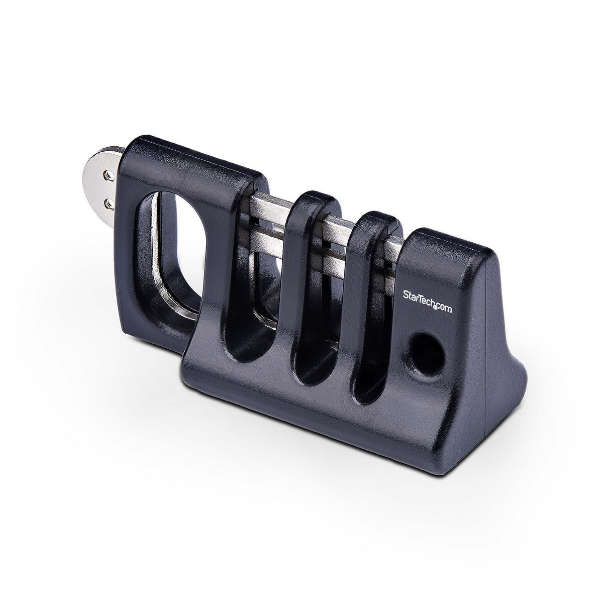 EAN 0065030901246 - StarTech.com CABLE-ORGANIZER-LOCK organizador de cables Escritorio Soporte para cables Negro imagen 1