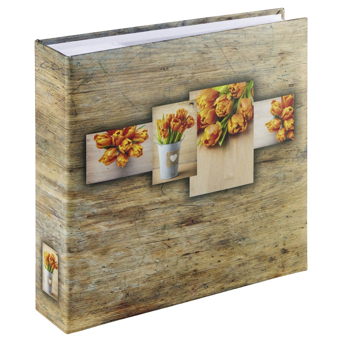 EAN 4007249021670 - Hama Rustico álbum de foto y protector Naranja 100 hojas 10 x 15 imagen 1