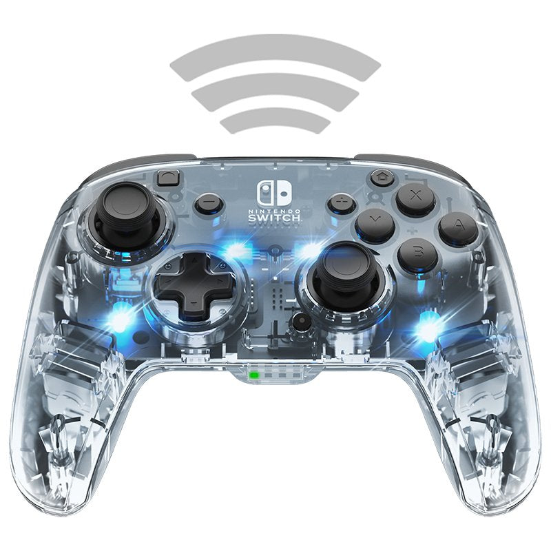 Pdp Nintendo Switch Controller Wireless Durchsichtig