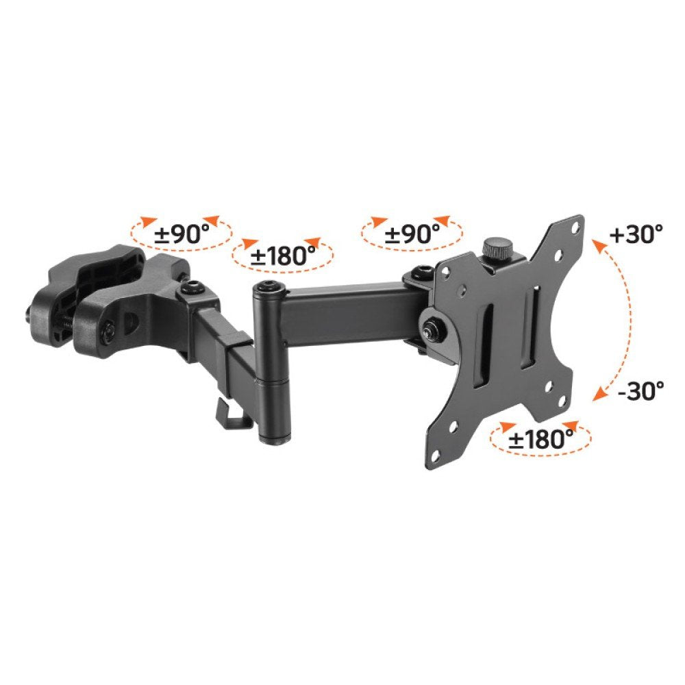 Soporte De Poste Techly Para Tv Led Lcd 17 "-32", Negro