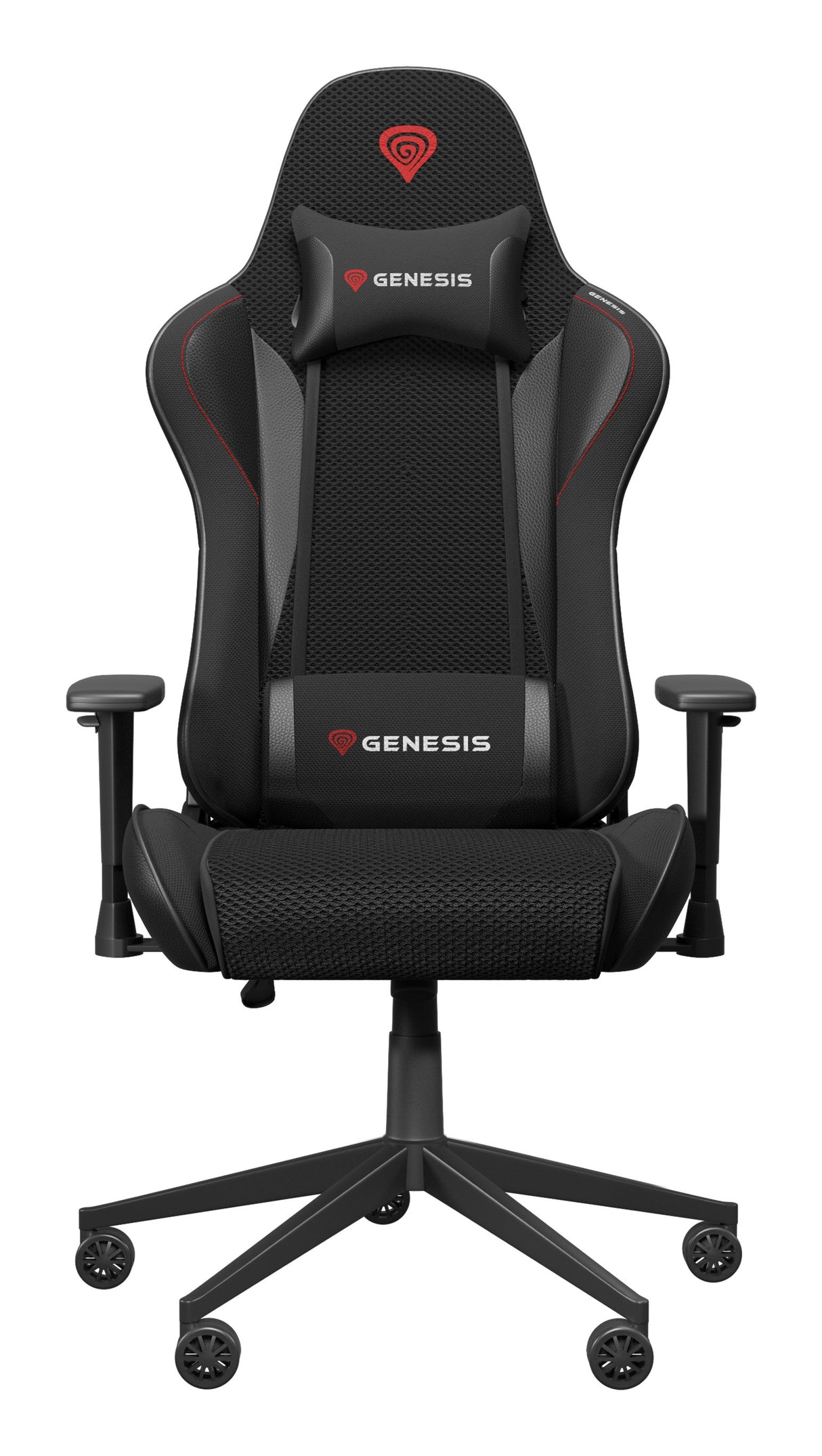 EAN 5901969443967 - GENESIS Nitro 440 G2 Butaca para jugar Asiento acolchado Negro, Gris imagen 12