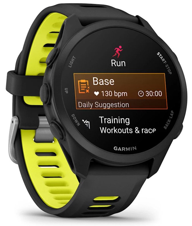 Garmin Forerunner 170 Music Smartwatch, Negro