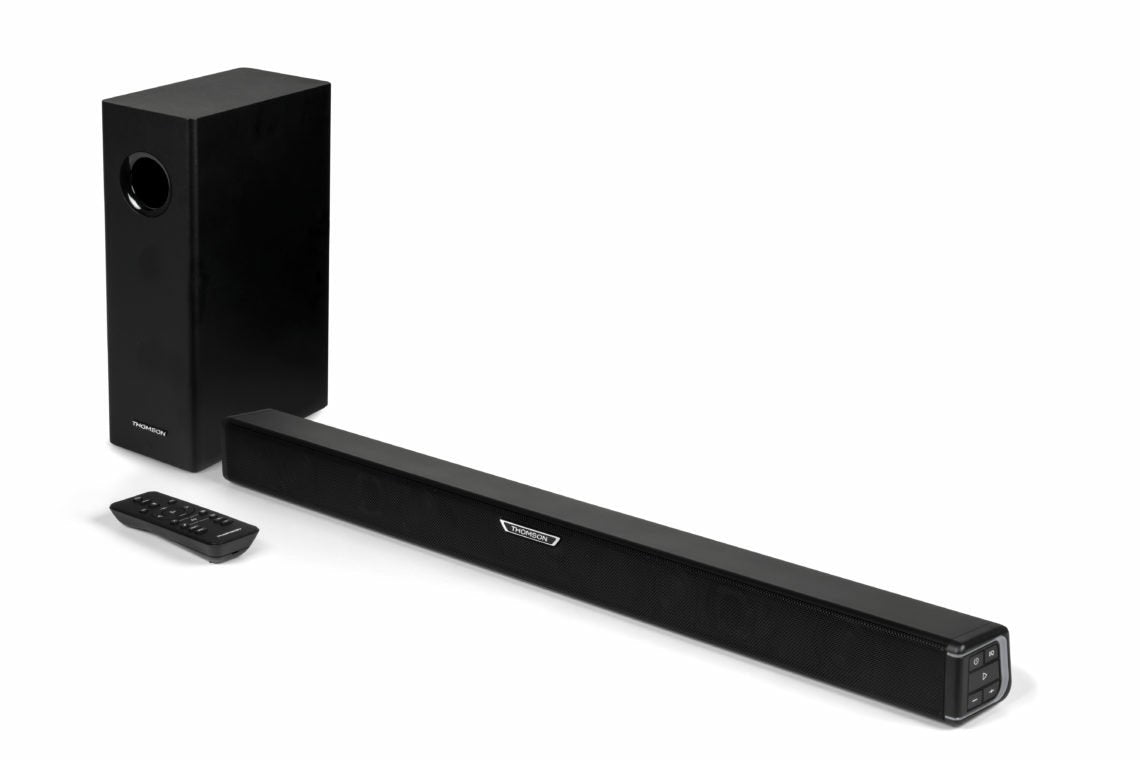 Thomson Sound Bar + Sub 2.1 Bt 5.0 300w Black Sb350bts