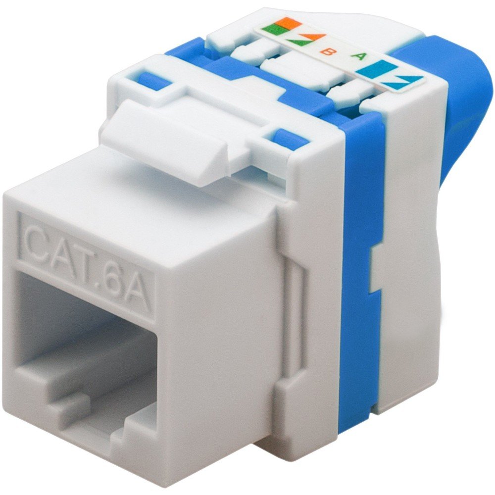 Techly Cat 6a Keystone Rj45 Jack Utp Unshielded Tooless Iwp-Md C6a/Urott