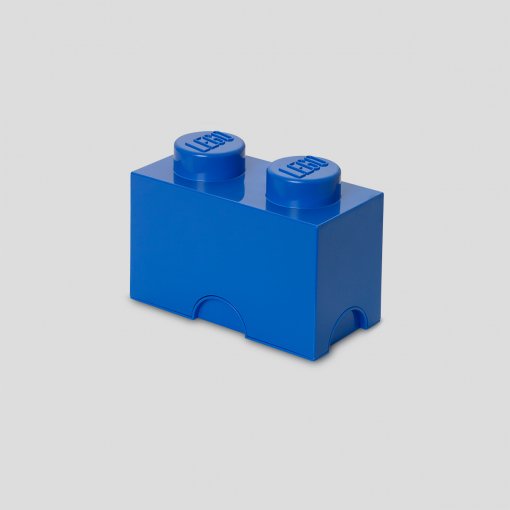 Caja De Almacenamiento Room Copenhagen Lego Storage Brick 2 Azul 40021731