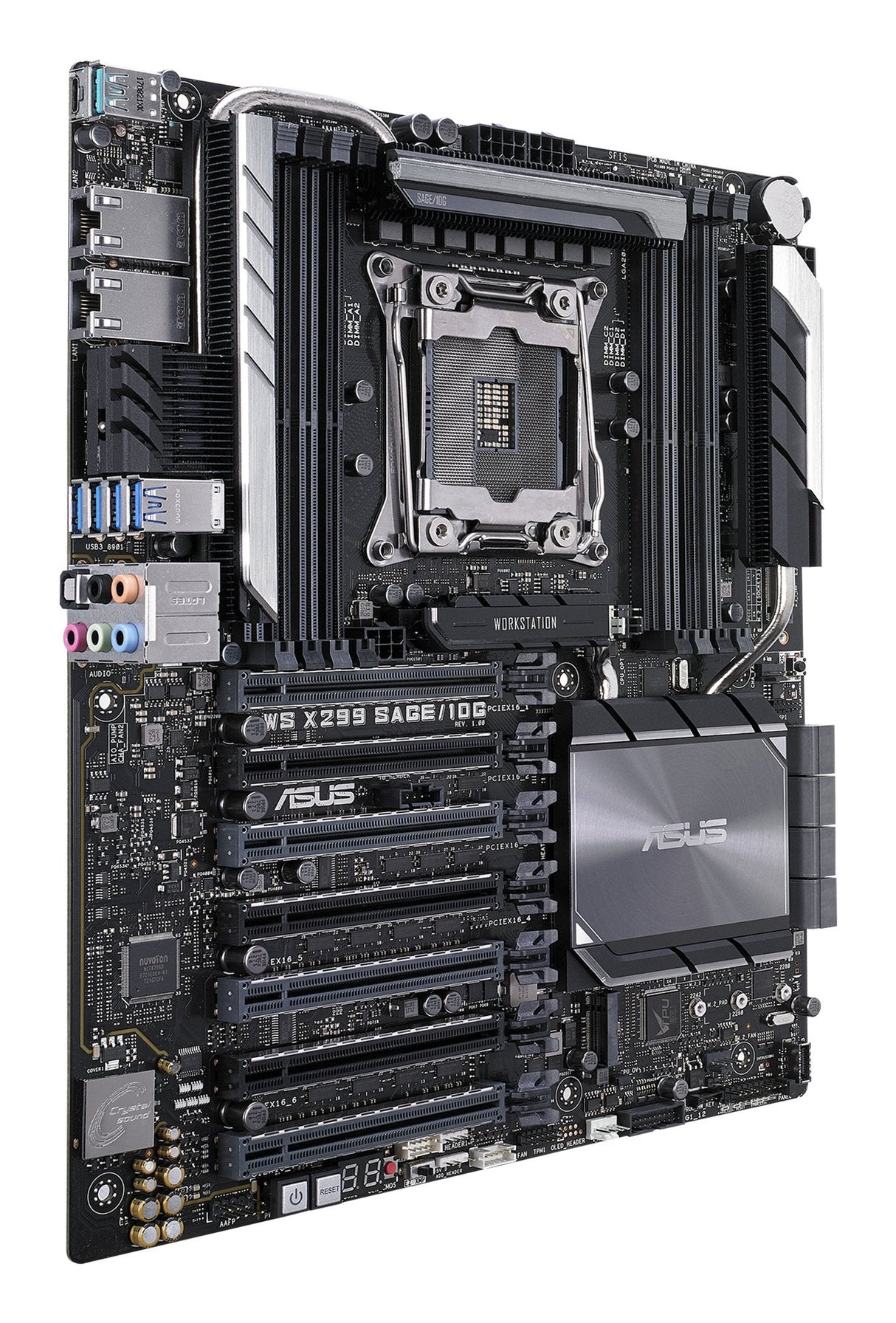 EAN 0753459461204 - ASUS WS X299 SAGE/10G Intel® X299 LGA 2066 (Socket R4) SSI CEB imagen 2