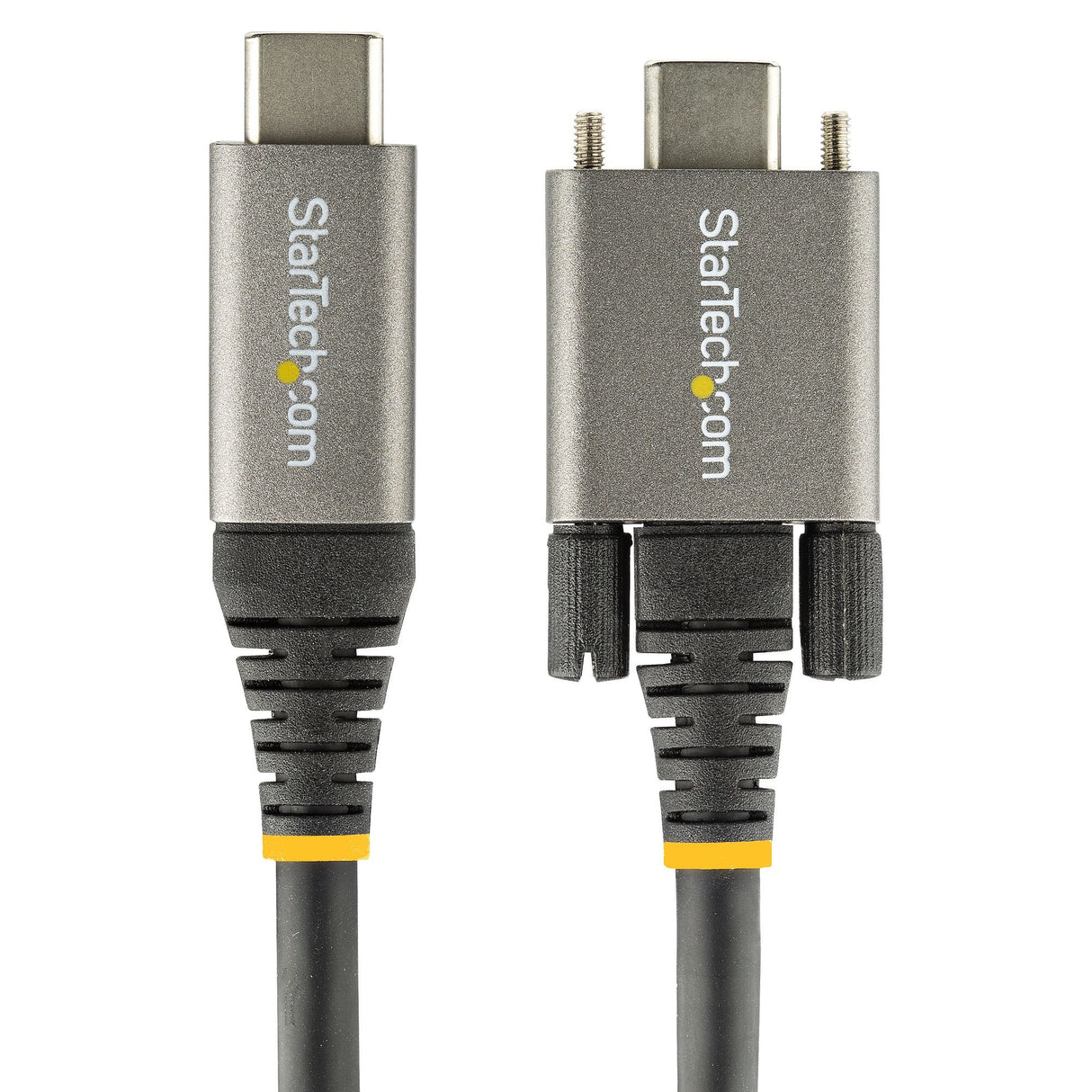 EAN 0065030892957 - StarTech.com USB31CCSLKV50CM cable USB USB 3.2 Gen 2 (3.1 Gen 2) 0,5 m USB C Gris, Negro imagen 5