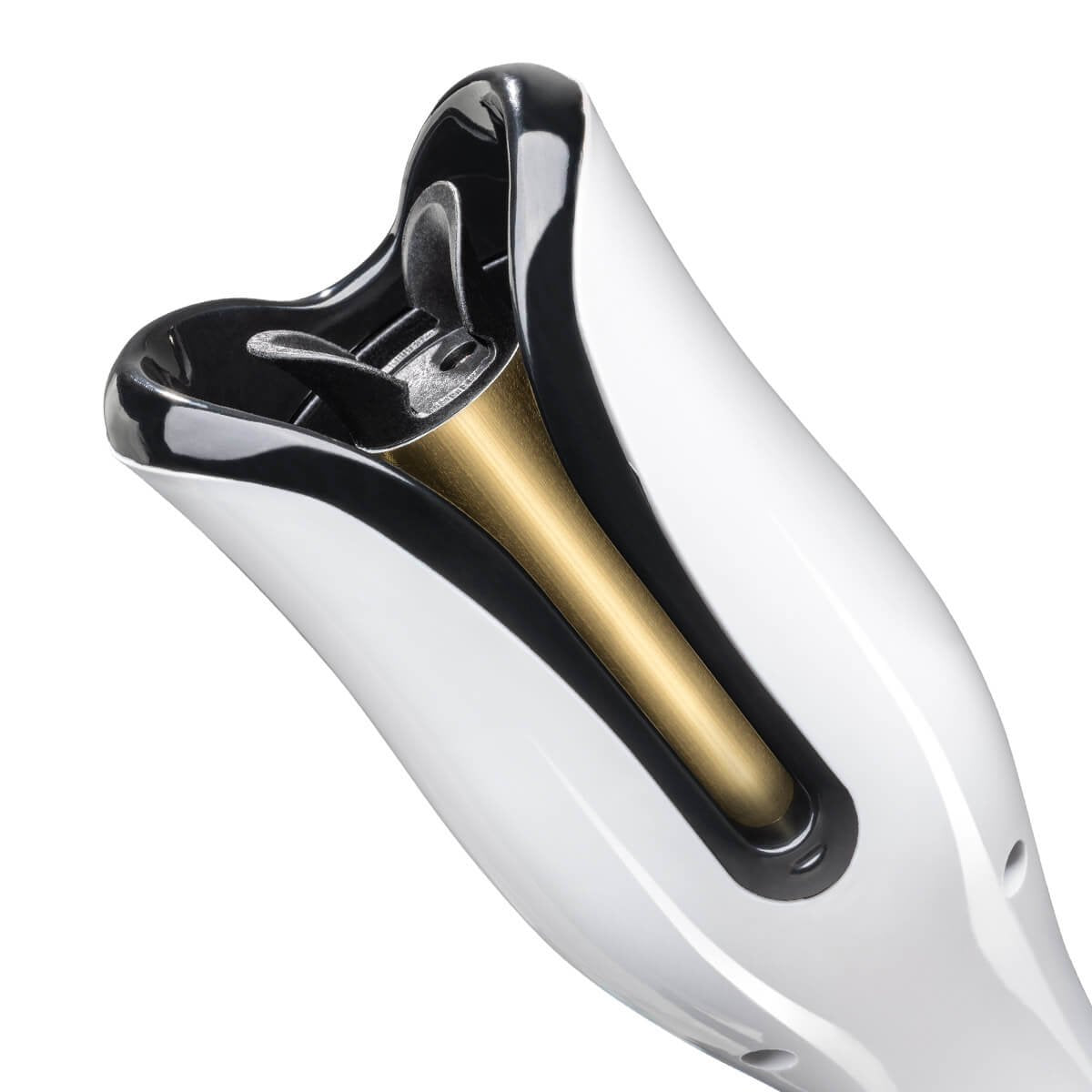 EAN 5608475023354 - Haeger HR-45W.003A Utensilio de peinado Rizador de pelo automático Caliente Negro, Blanco imagen 3