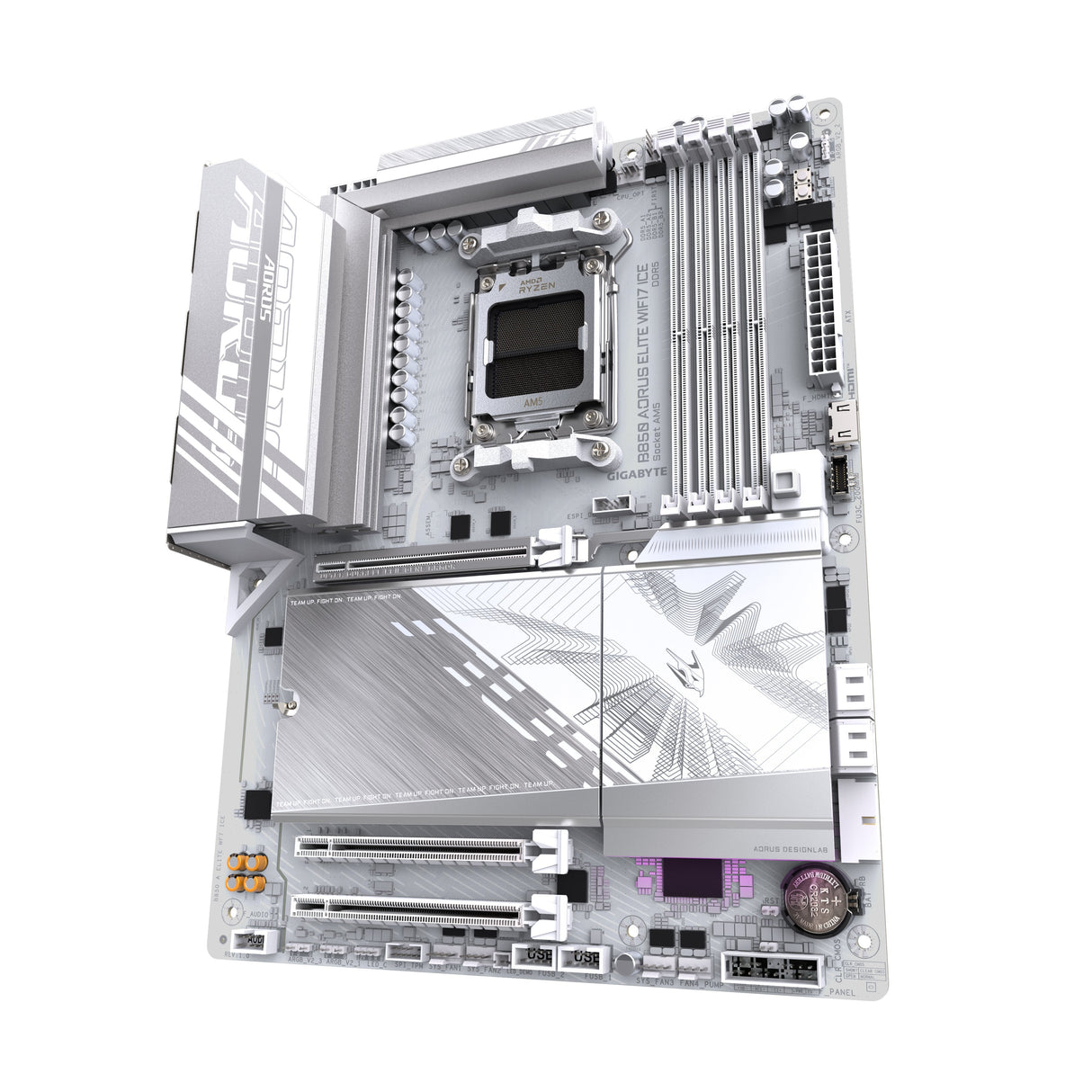 EAN 4719331866099 - GIGABYTE B850 AORUS ELITE WIFI7 ICE AMD B850 Zócalo AM5 ATX imagen 4